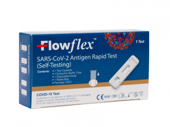 antigeeni enesetest Flowflex 1 tk karbis, koroonaviiruse testimine 