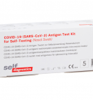 Selfdiagnostics Covid-19 antigeeni test 5 tk 