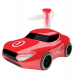 Kompressorinhalaator Evolu Super Car punase auto kujuga